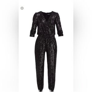 Generation Love Black Sequin Long Sleeve Dress